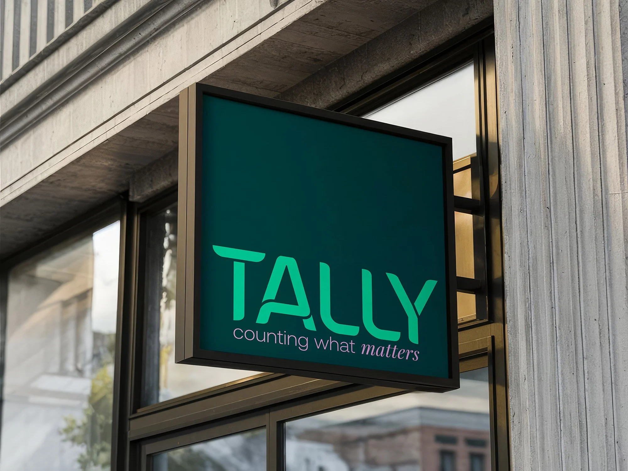 TALLY HQ Logo & Branding — Raego Creative