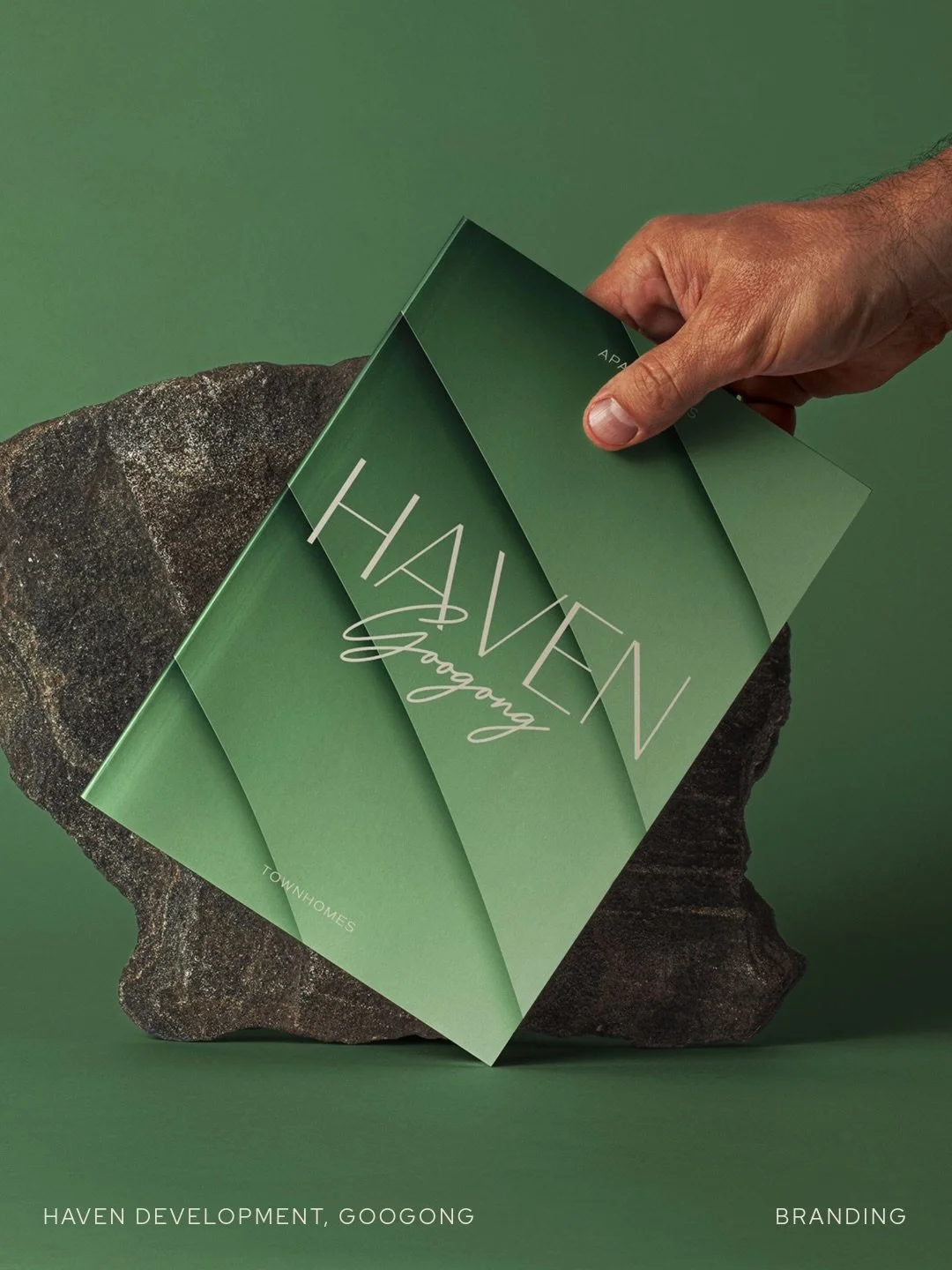 Another branding project went live last week! 💫

Haven is a collection of townhomes that have just hit the market in Googong, and it was great to work with @brontegroup_ on the roll out of the lifestyle-focused branding across the launch campaign. 
