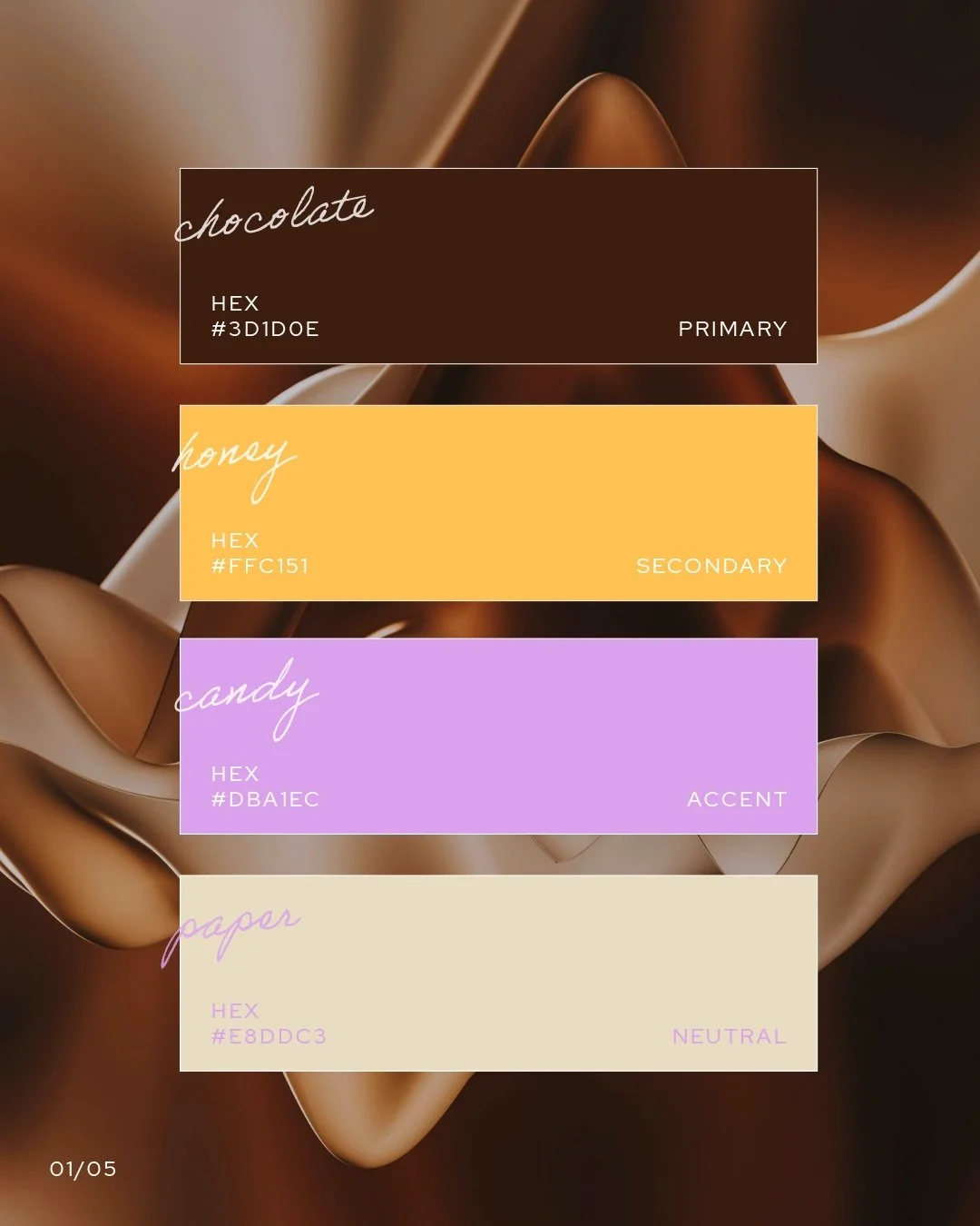 Colour palette inspo for your new brand or next project inspired by some of my favourite past projects 🎨💫

Need help choosing colours? Head to my Blog at link in my bio for my full guides 🫶