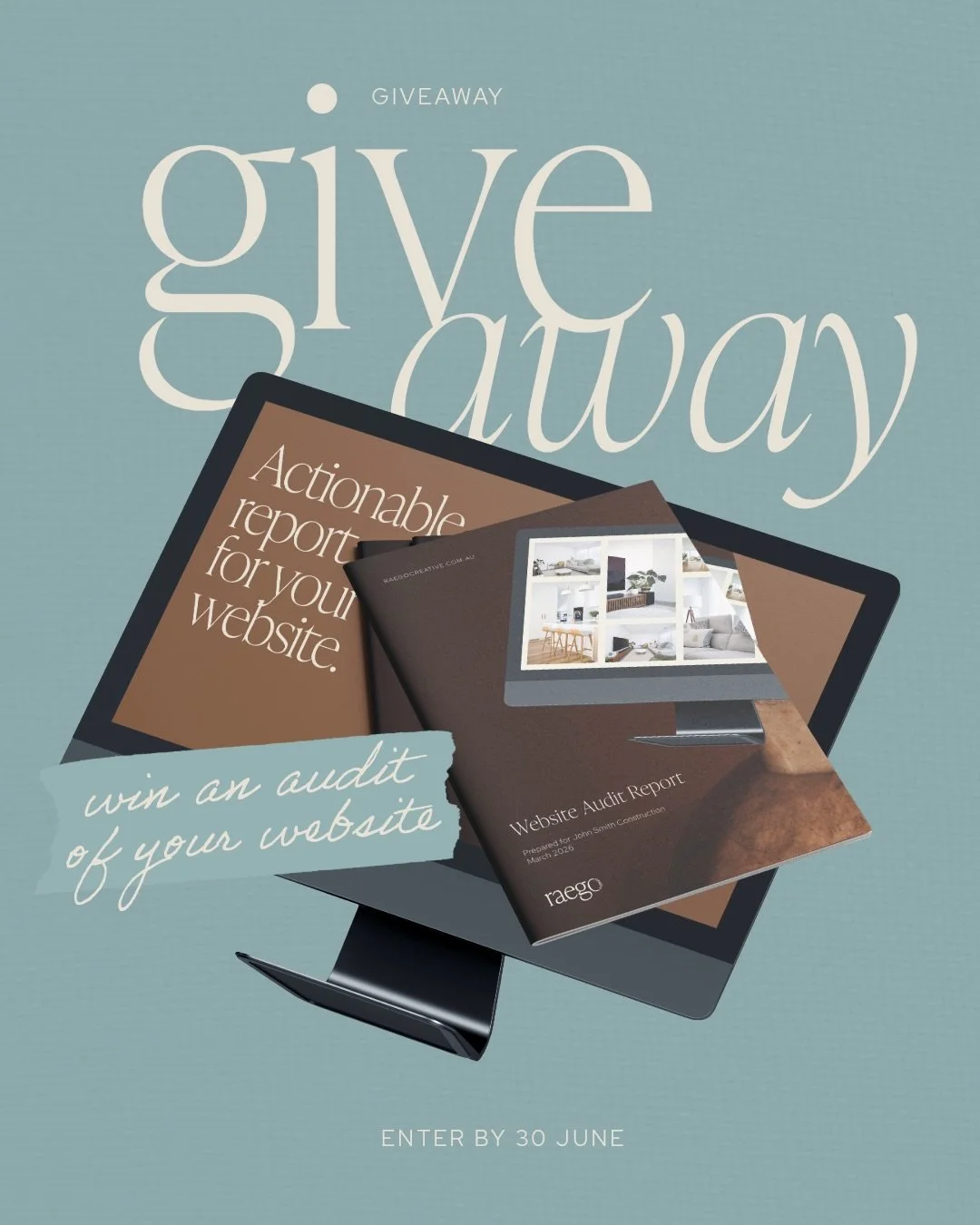 💫 GIVEAWAY TIME 💫

To celebrate the recent launch of my new Website Audit Service &ndash; I&rsquo;m giving one away to a lucky small biz!! 🤍

The winner will receive a digital audit report with strategy-backed recommendations and tailored action p