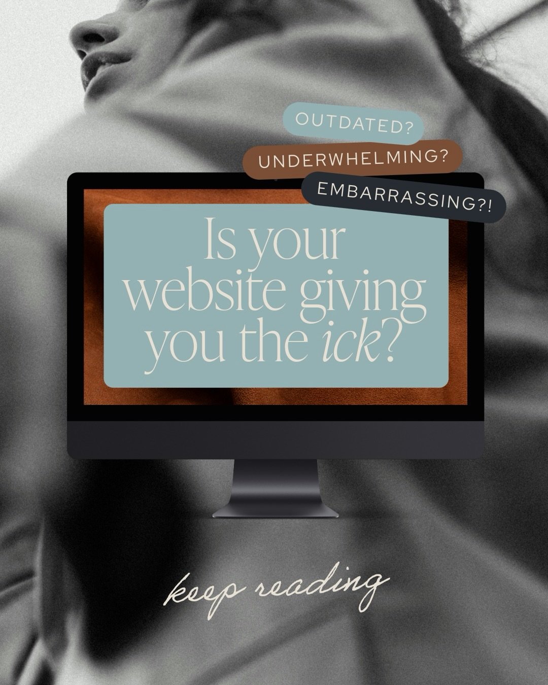 Is your website giving you the ick? 🤢👀

If you&rsquo;re website has been making you feel all the wrong things lately, I&rsquo;m here to tell you it&rsquo;s not all bad news.

Sometimes websites just need a little love in the right places to get the