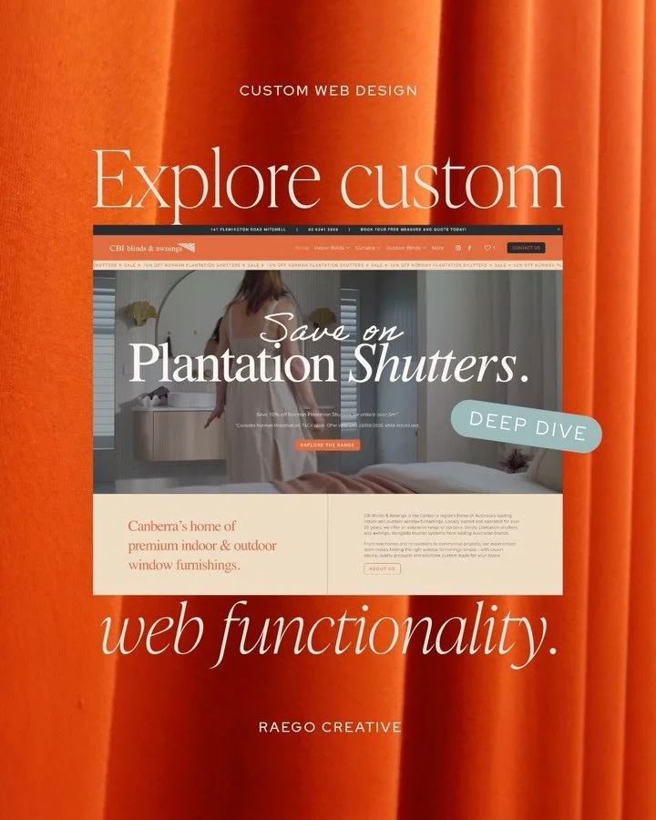 My latest web design project is live and it was jam-packed full of some amazing custom functionality that I thought I would do a deeper dive on! 🙌💫

This project challenged me in the best way possible but it was so much fun getting to bring it to l