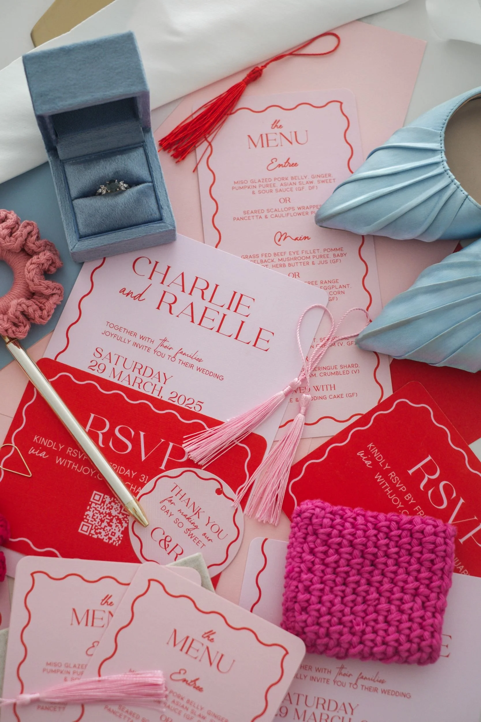 Raego Creative - C&R Custom Wedding Stationery Flatlay Invitation Suite-02.jpeg