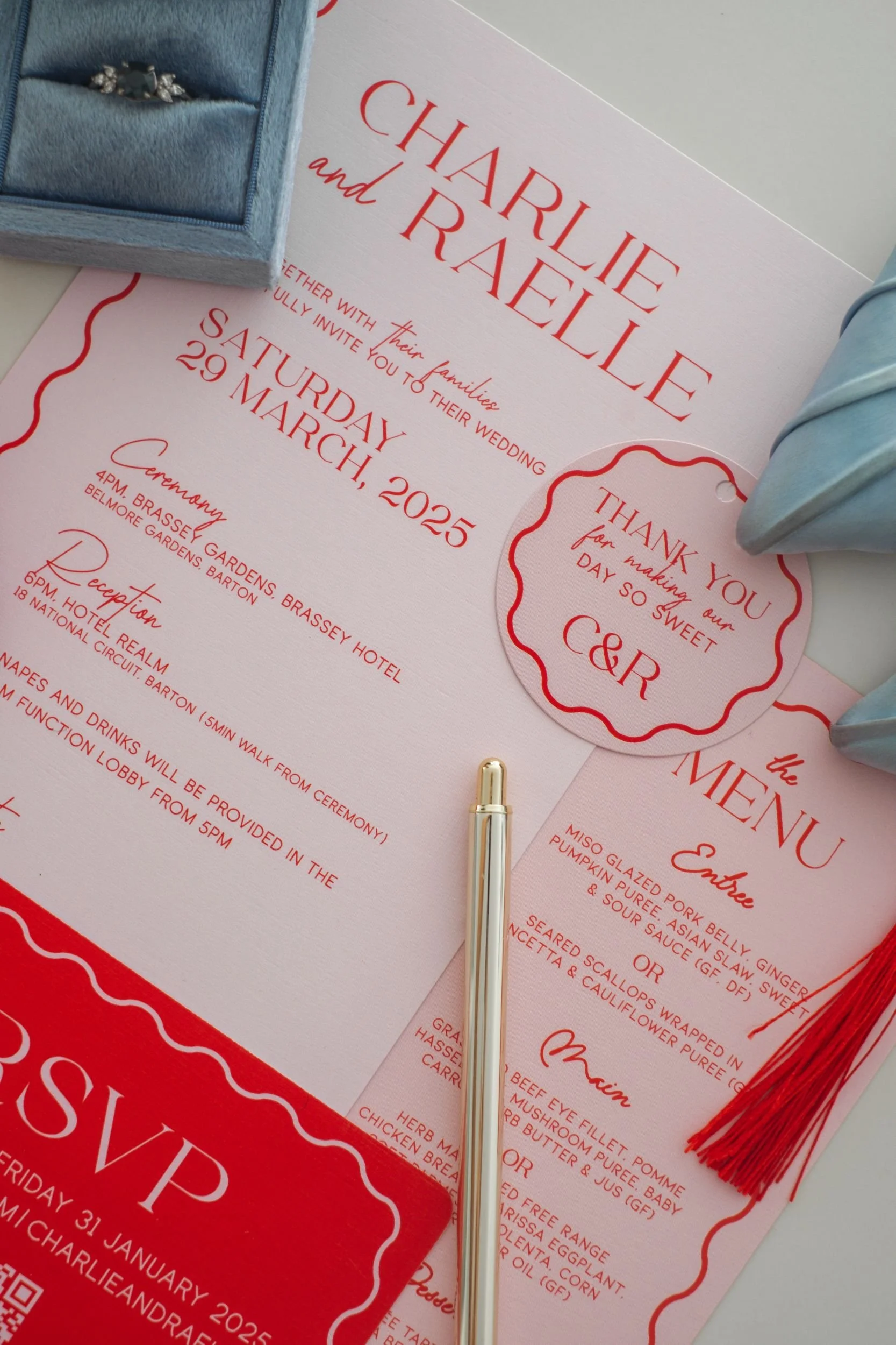 Raego Creative - C&R Custom Wedding Stationery Flatlay Invitation Suite-03.jpeg