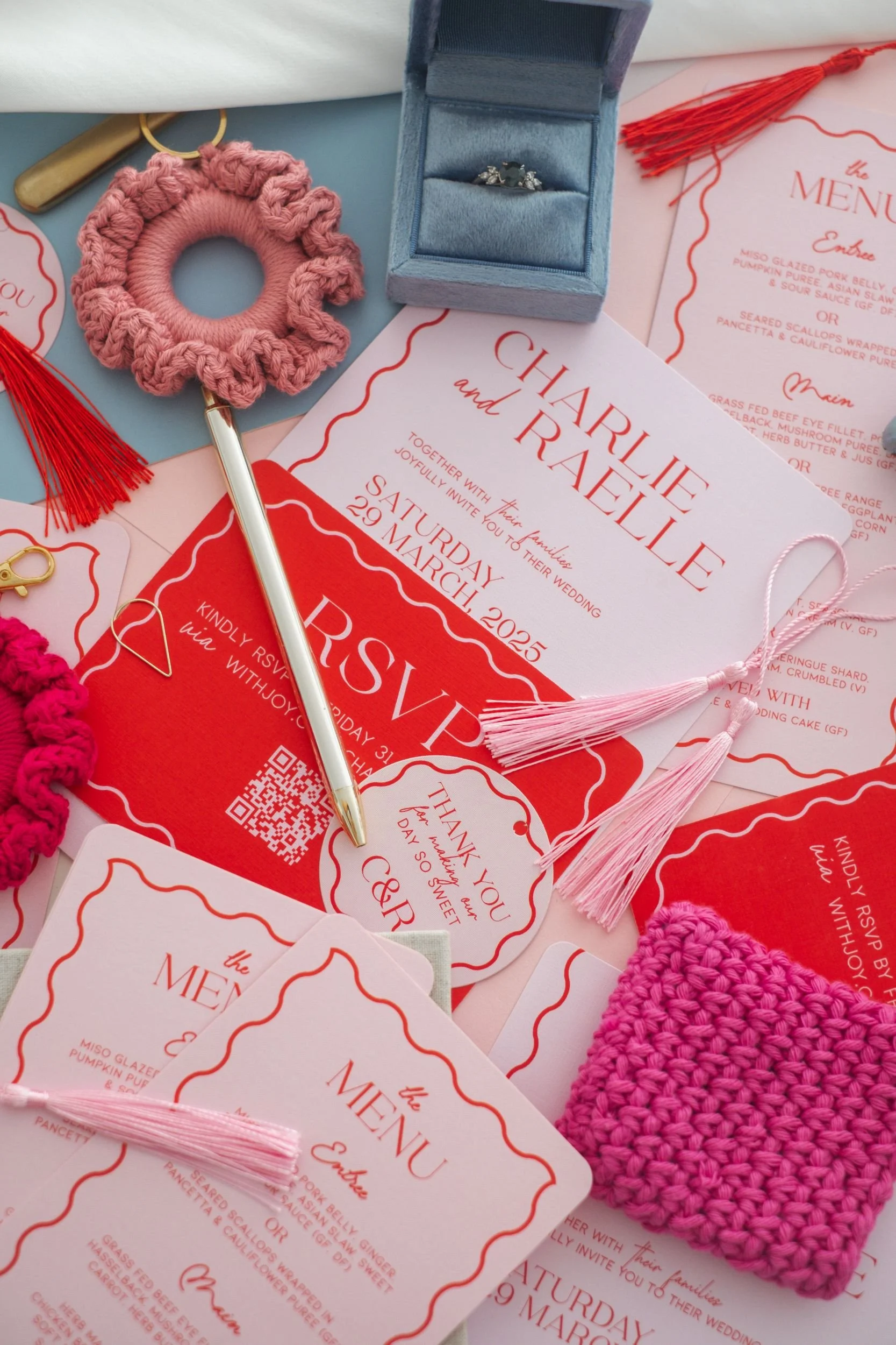 Raego Creative - C&R Custom Wedding Stationery Flatlay Invitation Suite-07.jpeg