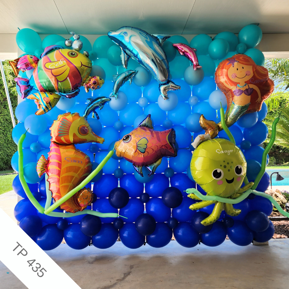 Under The Sea Balloon Decor — Lighter Than Air Balloons