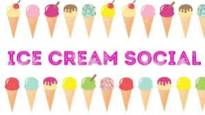 Ice Cream Social - Thursday, August 19th