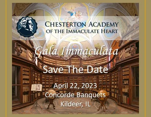 Save the Date - 2023 Gala Immaculata