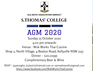 OBA Annual General Meeting 2020