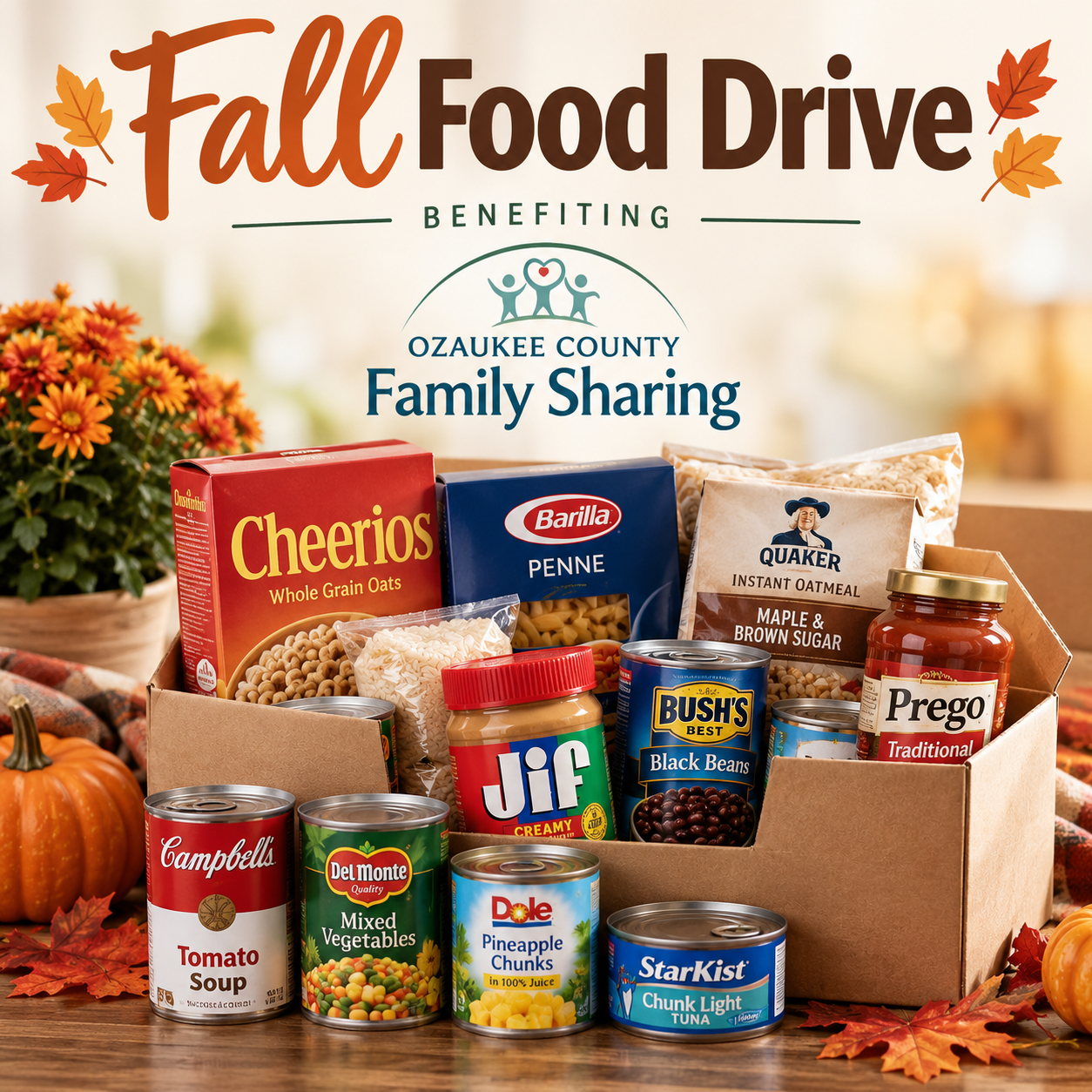 Fall Food Drive 🍁🥫🍯