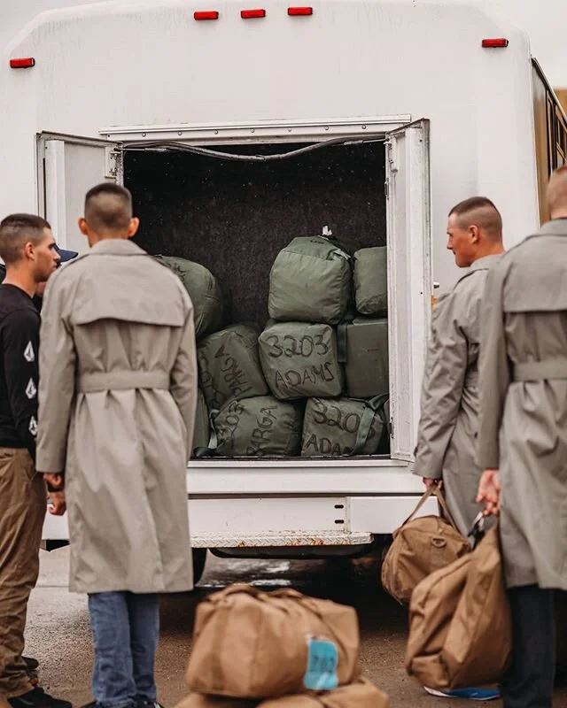 #IndiaCo Graduation Day was one to remember! 
These new Marines did not graduate like those before them, they graduated in their Camis and changed into civilian clothes. These families had no notice they were not going to be allowed to watch. Here yo