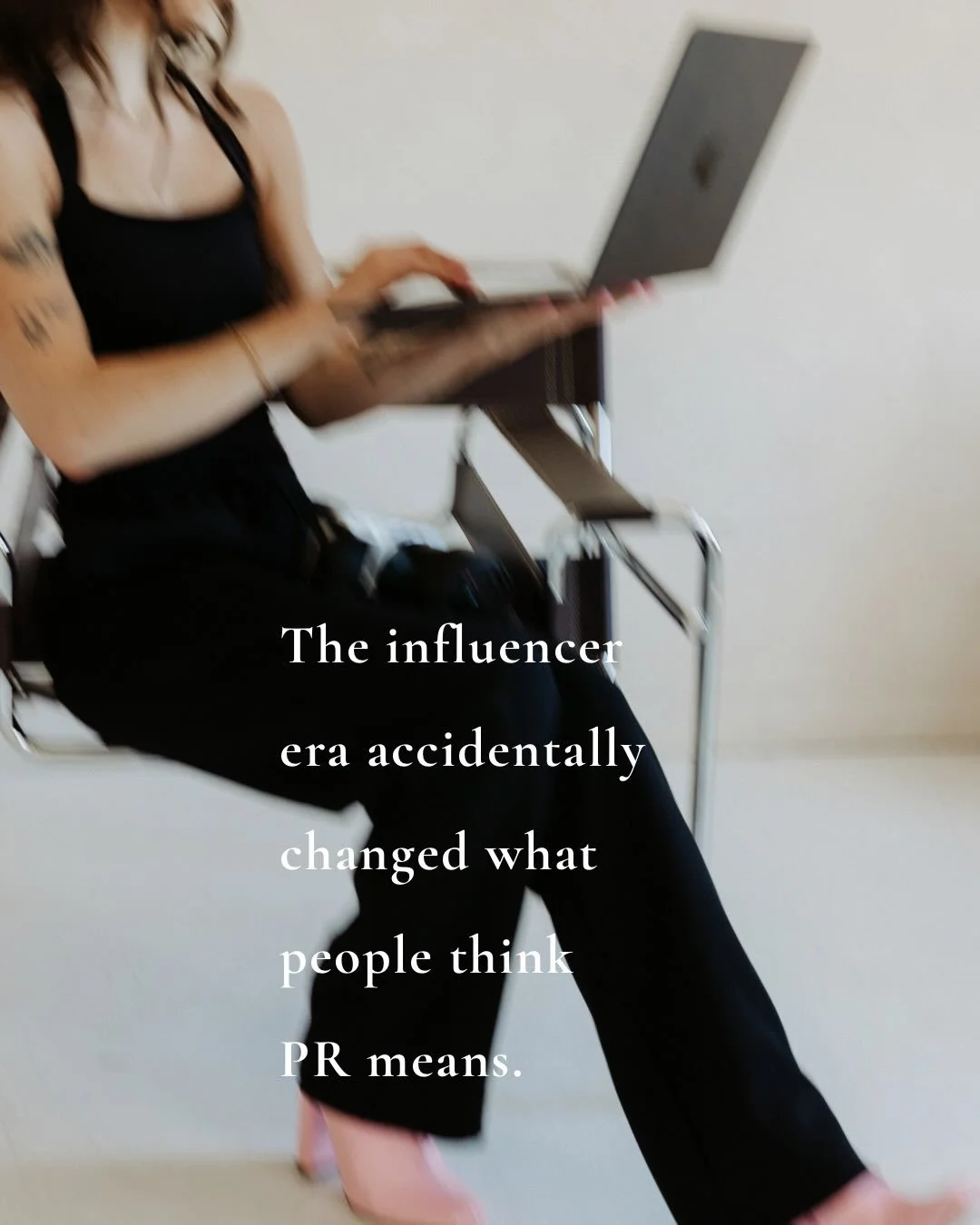 Every time I hear someone refer to a gifted package as &ldquo;PR,&rdquo; my PR brain has a tiny moment.

Anyone else who studies or workes in traditional PR feel this way?

#PR #publicrelations #socialmediastrategy #socialmediamarketing

It&rsquo;s n