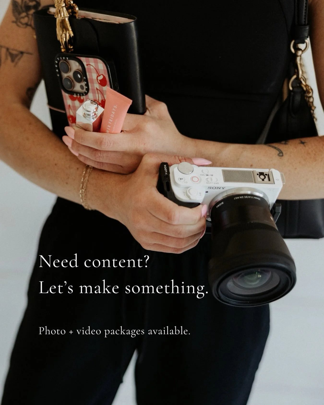 sometimes you know what you want to say. you just need the content to make it happen.

that&rsquo;s where content-only support comes in &mdash; photo + video created around your brand, without needing full social media management.

packages are avail