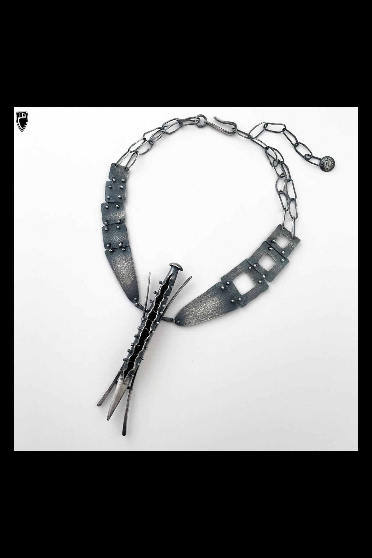 Sterling Silver Talisman Pendant Necklace