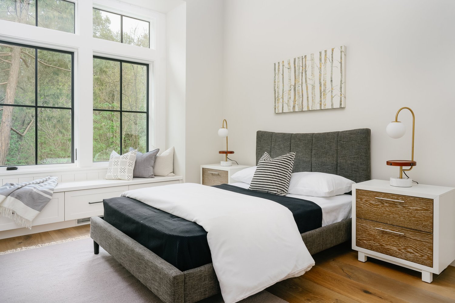 New construction staged by Encore at 13 Cypress Court, Los Altos Hills
