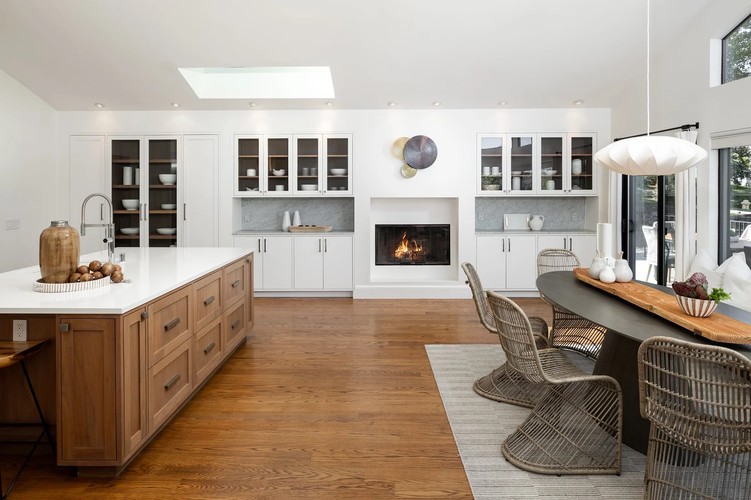 Home staged by Encore at 4 Franciscan Ridge, Portola Valley