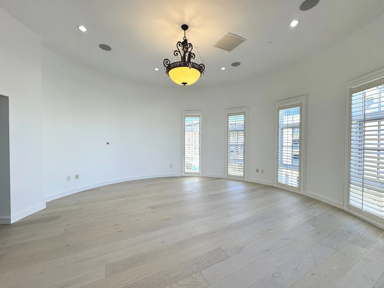 Loft at Santana Row, San Jose before staging
