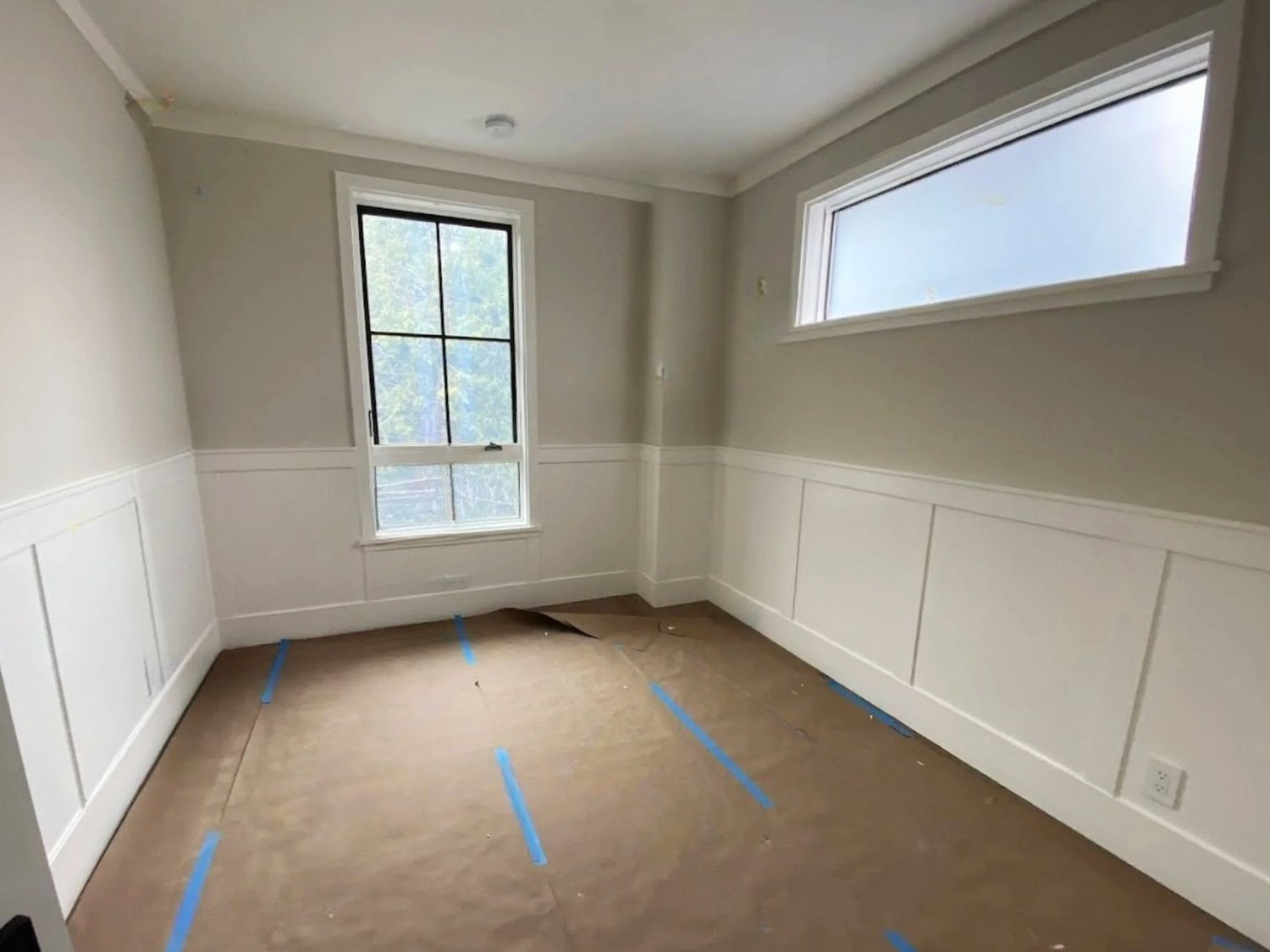 Playroom at Cypress Court, Los Altos Hills before staging