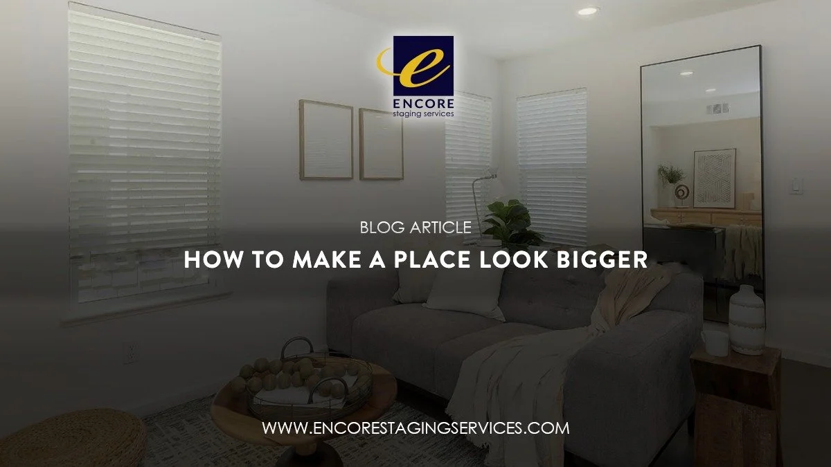 How to make a place look bigger