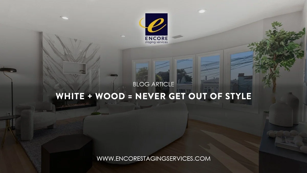 White + wood = never get out of style