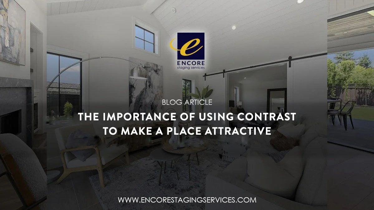 The importance of using contrast to make a place attractive