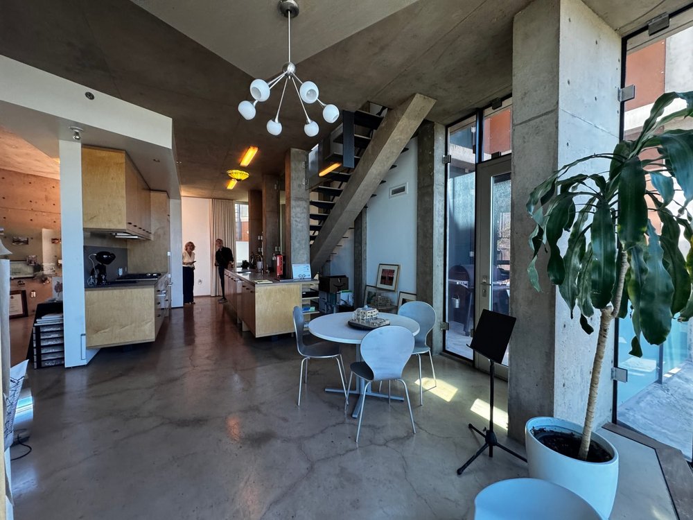 Dining area at 102 University Ave #3C, Palo Alto before staging