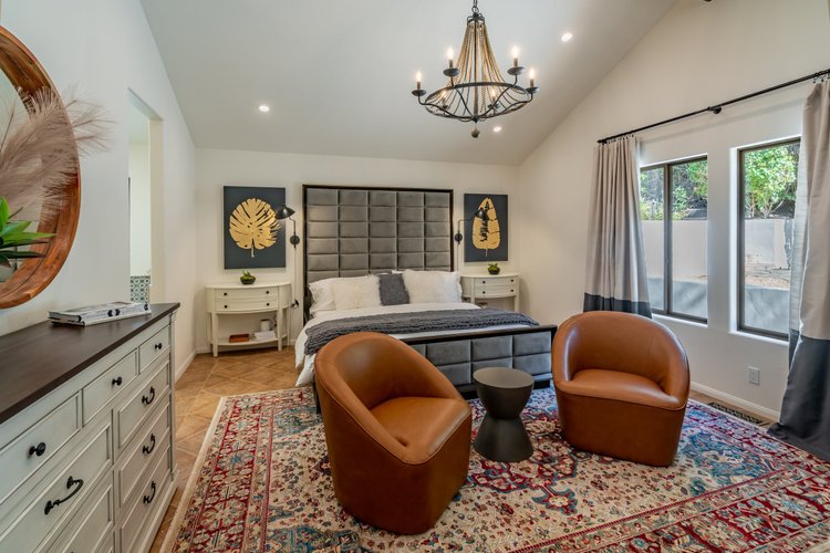 Primary suite at 1910 Barker Pass Road, Santa Barbara