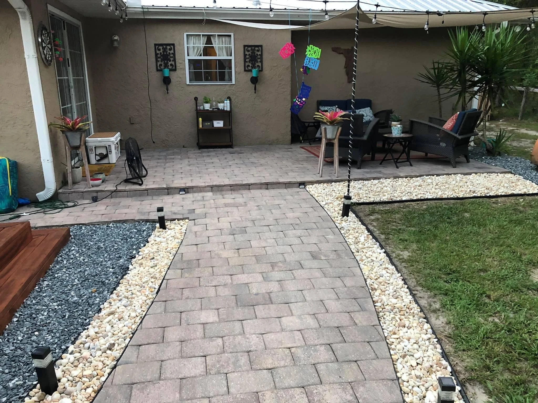 Paver walkway and Paver Patio Ocala
