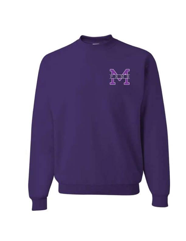 Mount Union Purple Crew Sweatshirt