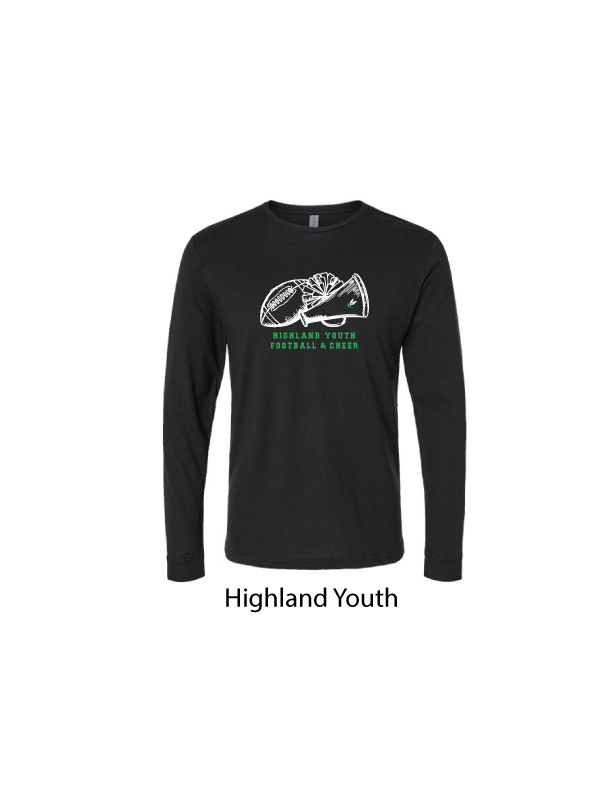 Adult Long Sleeve Tee (Cheer)