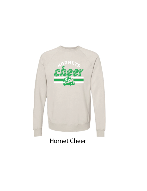 Adult Crew Neck Sweatshirt (Cheer)