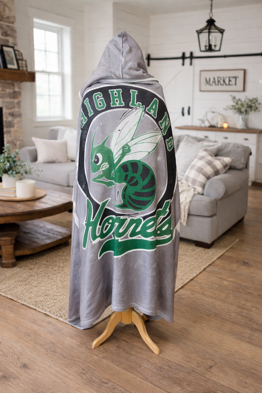 Hooded Fleece Blanket