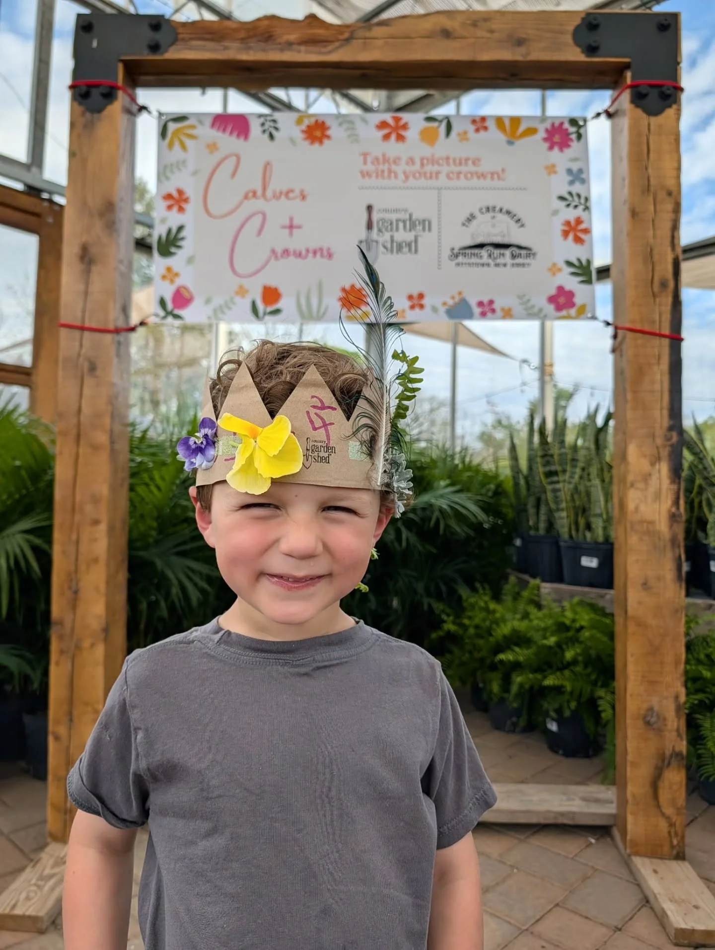 ✨️It&rsquo;s an exciting day at The Country Garden Shed! ✨

Join us today from 10AM&ndash;12PM for our FREE Kids Calves &amp; Crowns Event&mdash;happening inside our warm, cozy greenhouse (rain or shine! 🌿🐄👑)

🎉 Plus&hellip; TODAY ONLY SALES:
🌸 