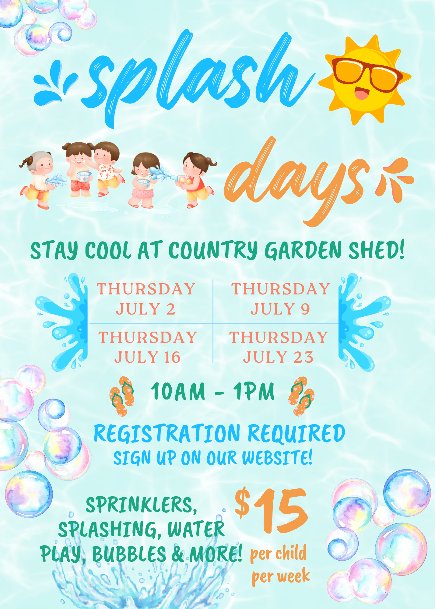 July Splash Days