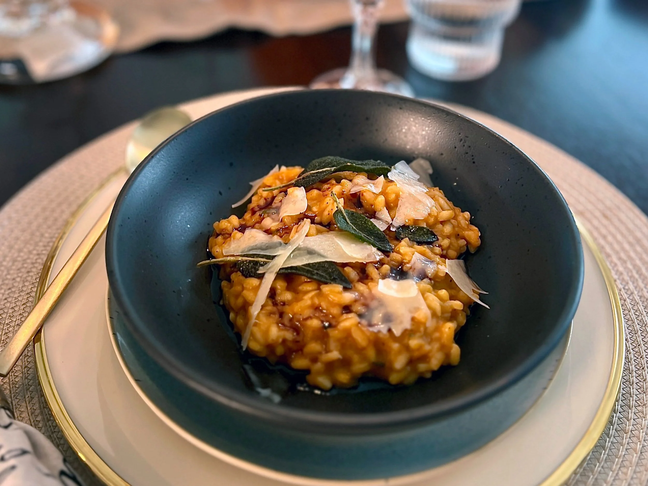 Pumpkin Risotto alla Alessi