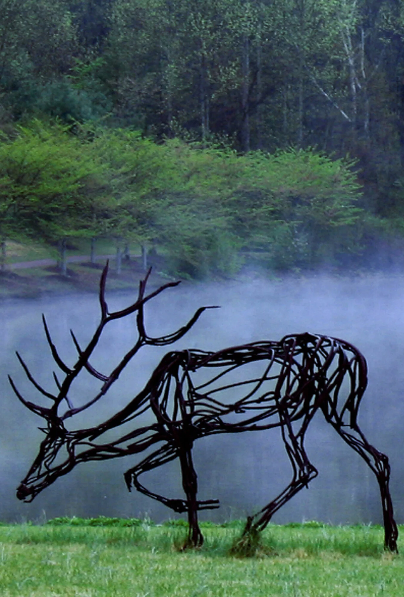 Large Elk Sculptures — Wendy Klemperer