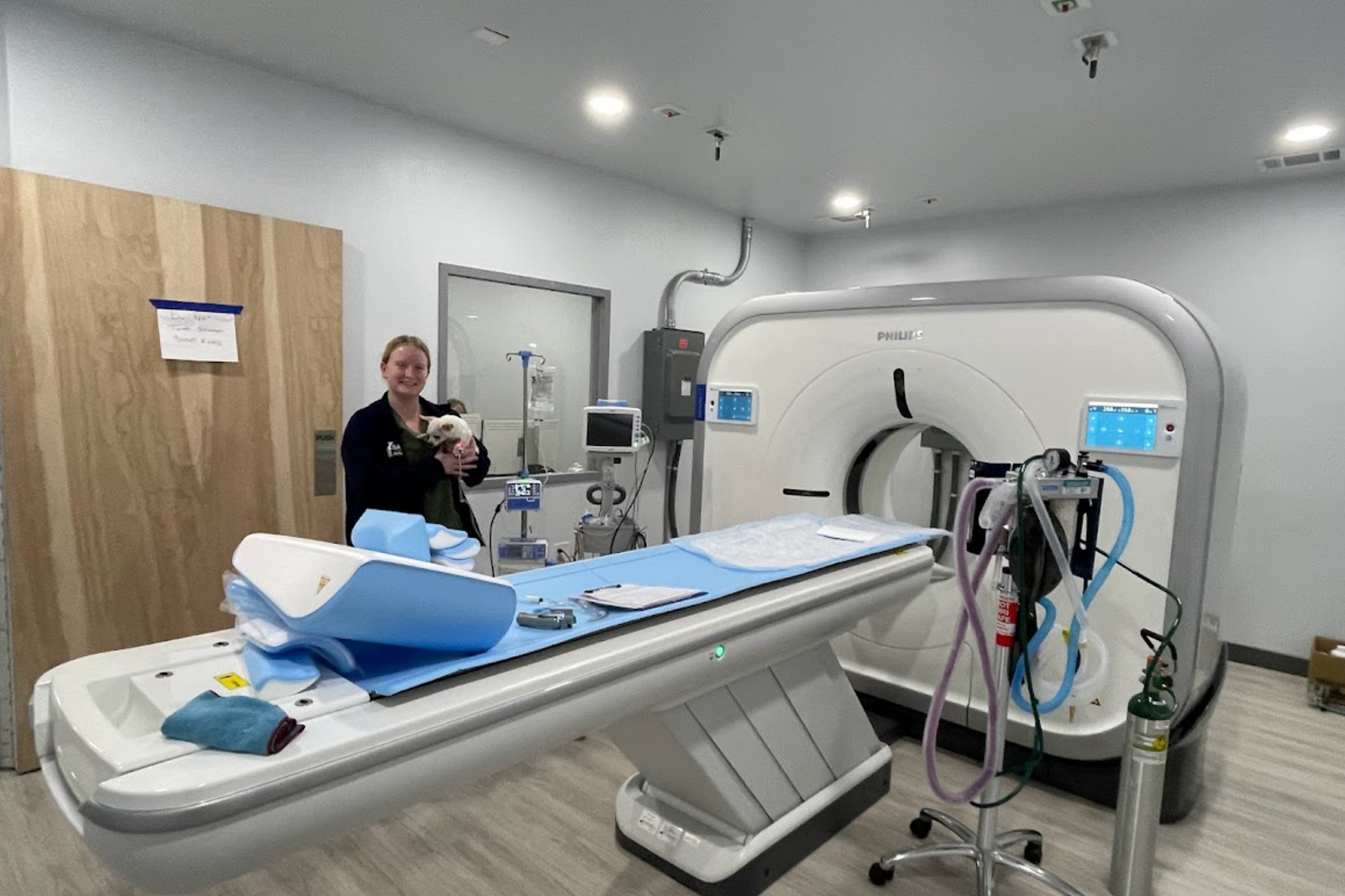 Advanced veterinary imaging equipment at Sage Veterinary Imaging serving pets near Leander, Texas