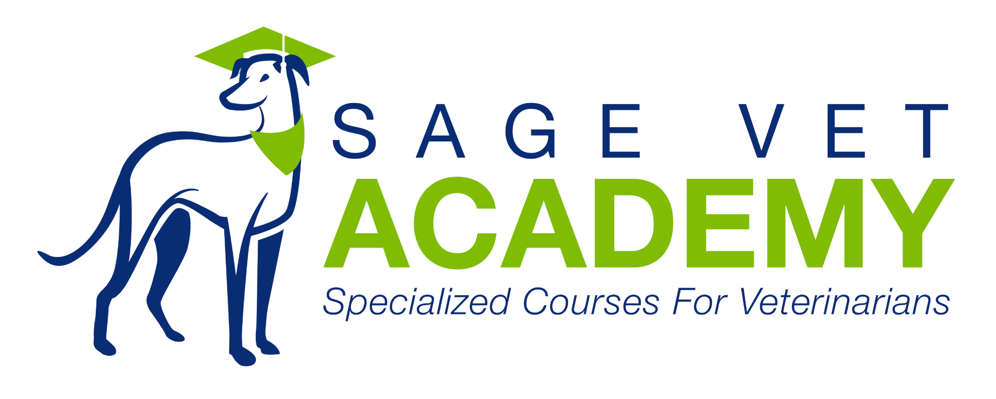 Sage Vet Academy logo for MRI training for vets, case-based courses and fellowship, CE courses for veterinary radiologists