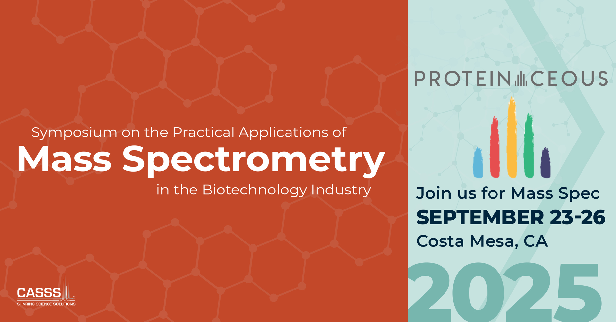 Join us at 2025 CASSS Mass Spec