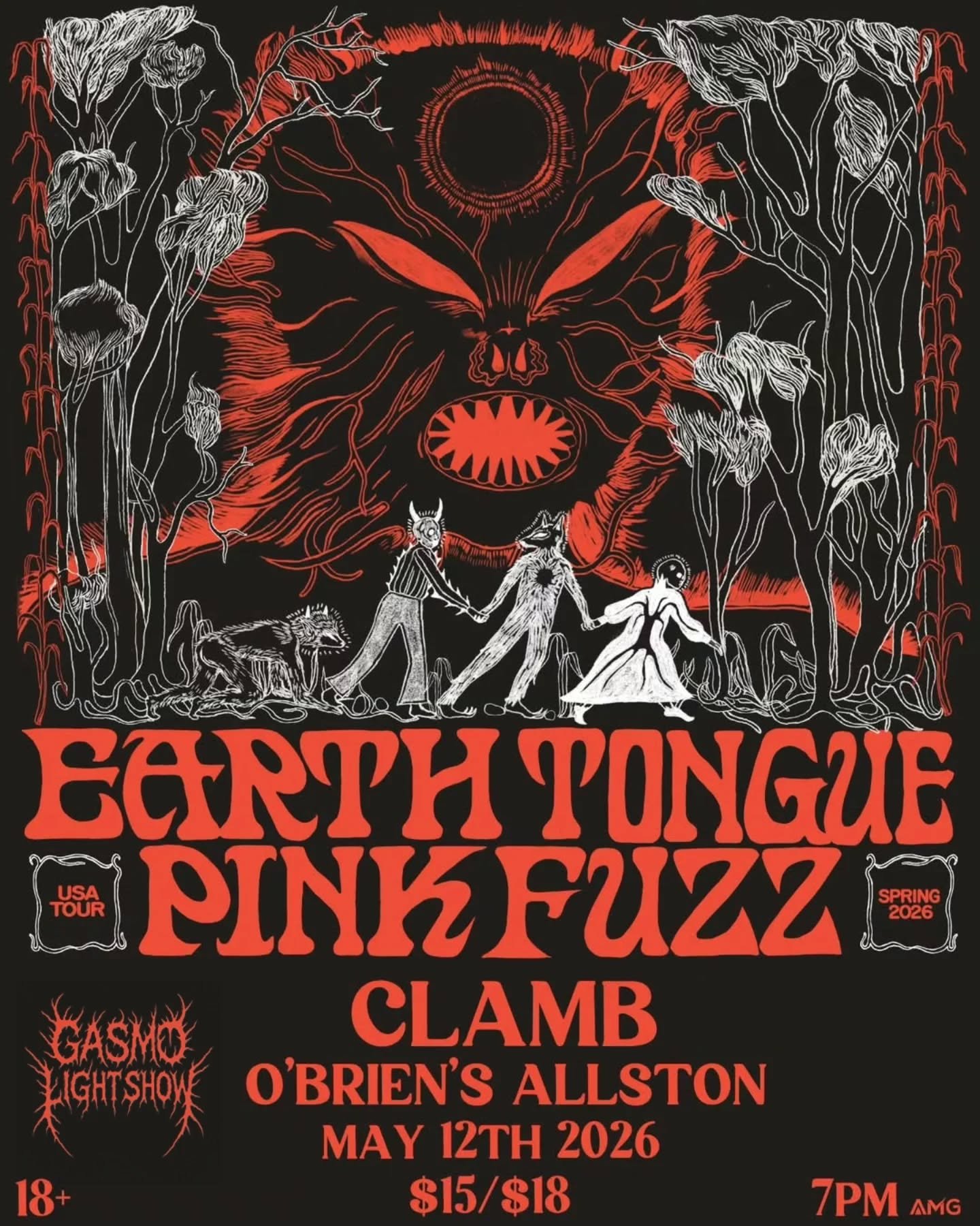 What's up everyone! Stoked to be contributing to the mind melting powers of @earthtongue, @pinkfuzzband, and @clambgramb in Boston next week!

This will be my last show in the east for some time as I'm off to Colorado for the summer. Come say hi!

#s