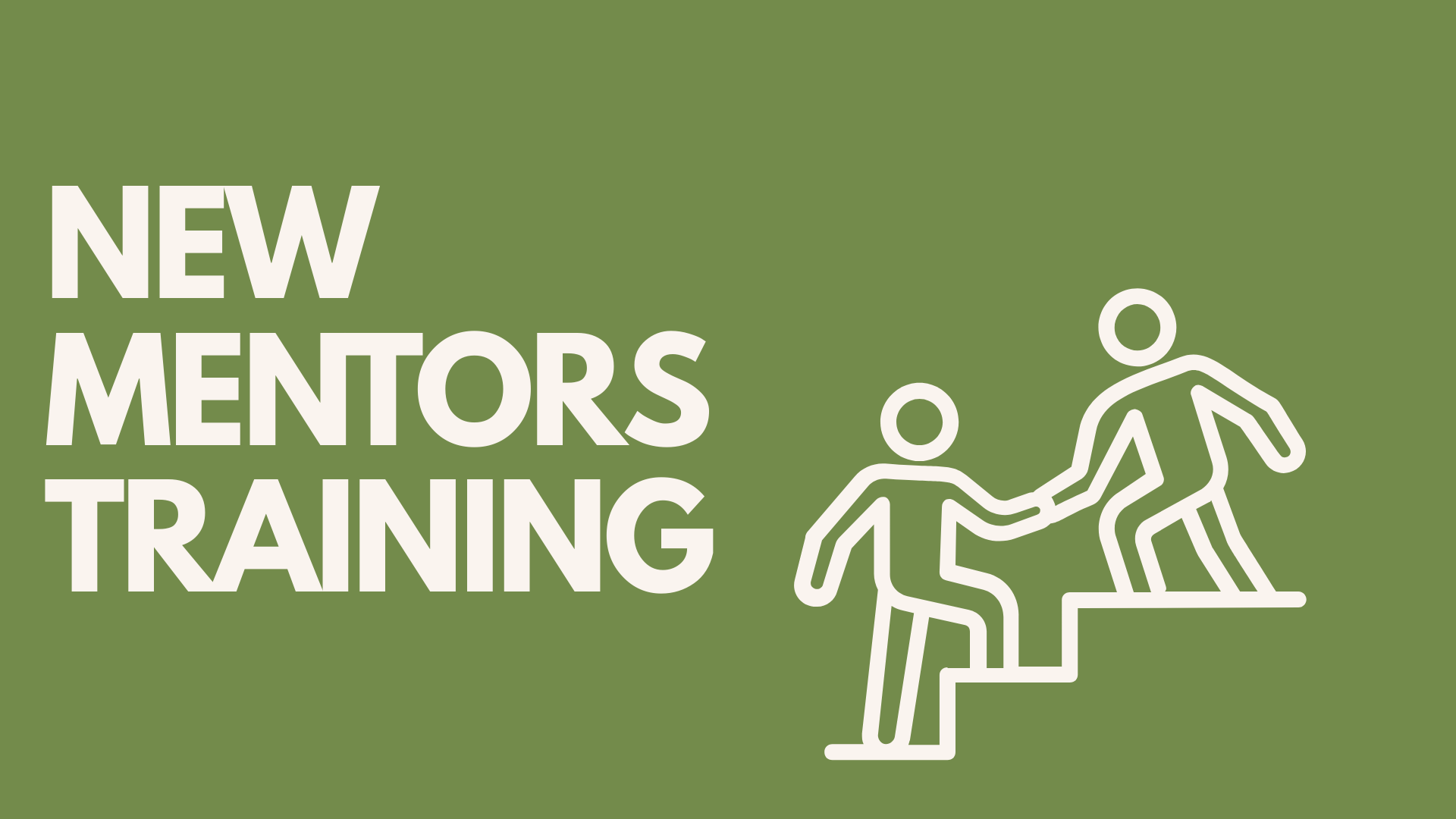 New Mentor Training