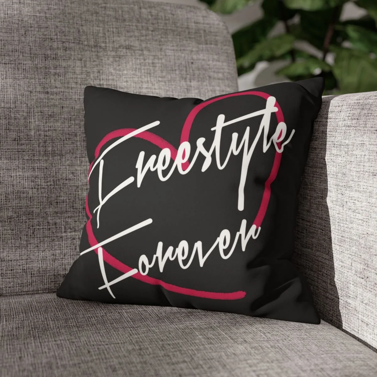 Square Pillow — Freestyle Forever