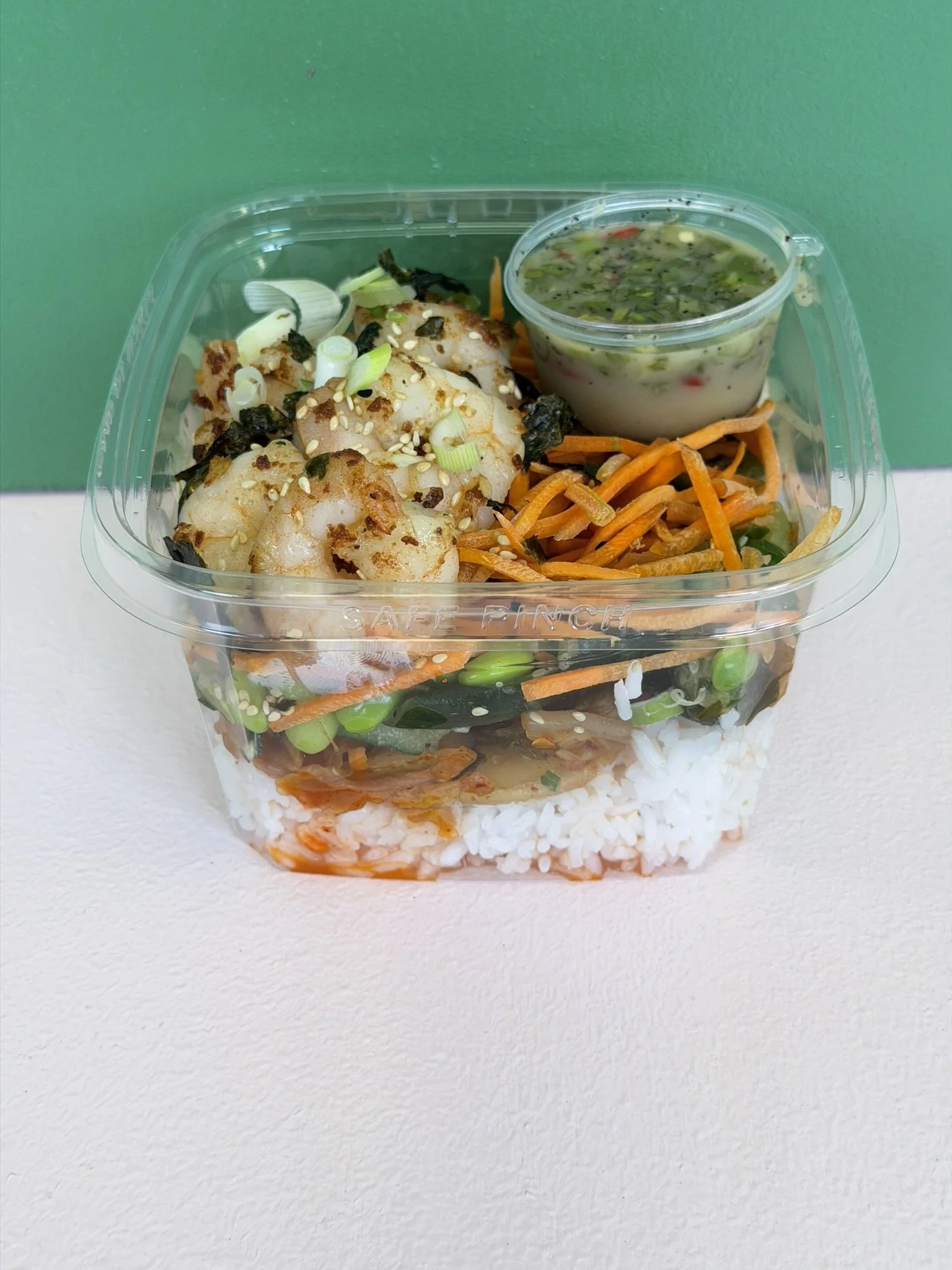 ZESTY SHRIMP POKE BOWL