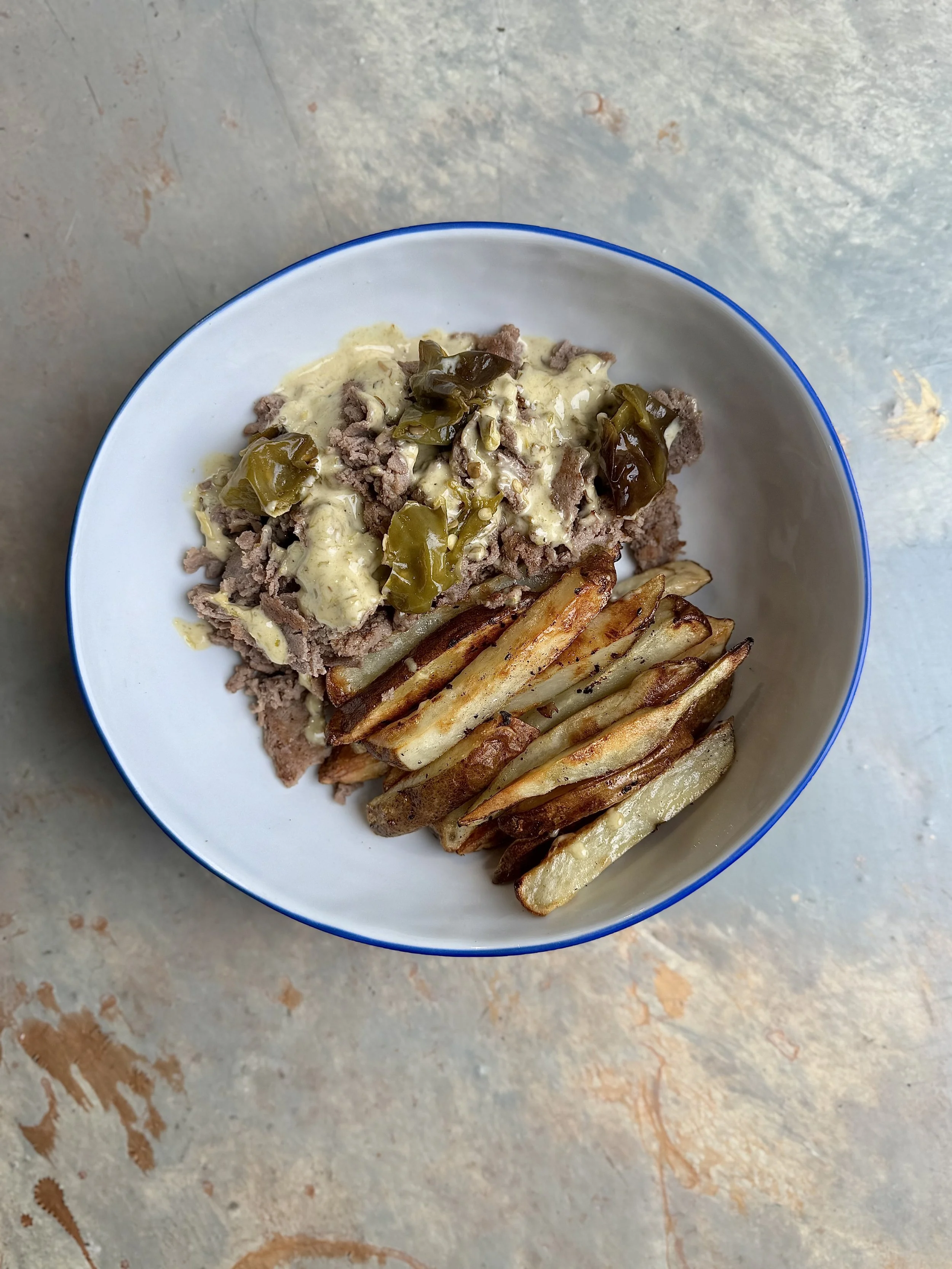 CHEESESTEAK PLATE