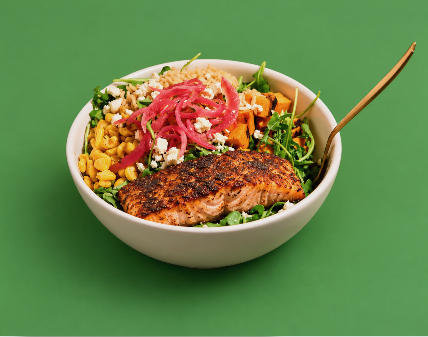 Salmon Harissa Bowl
