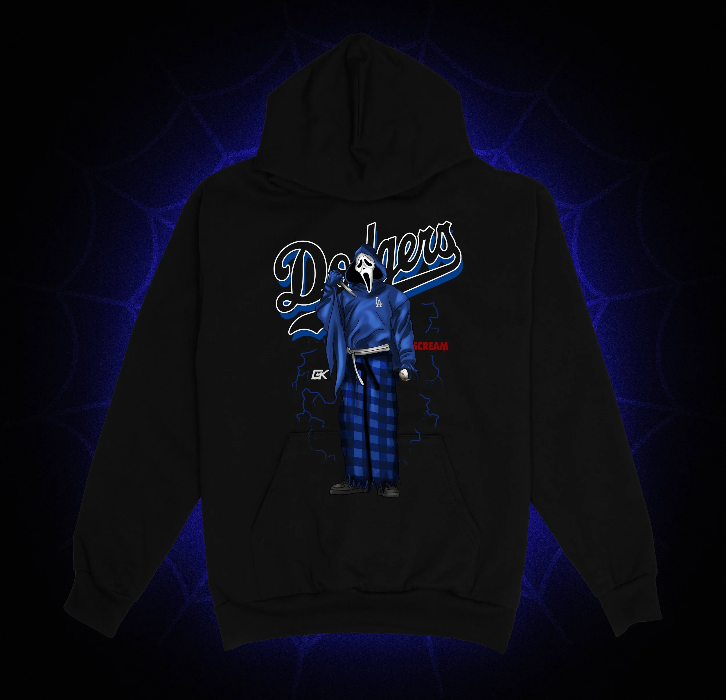 Ghostface Dodgers - Black Premium Hoodie