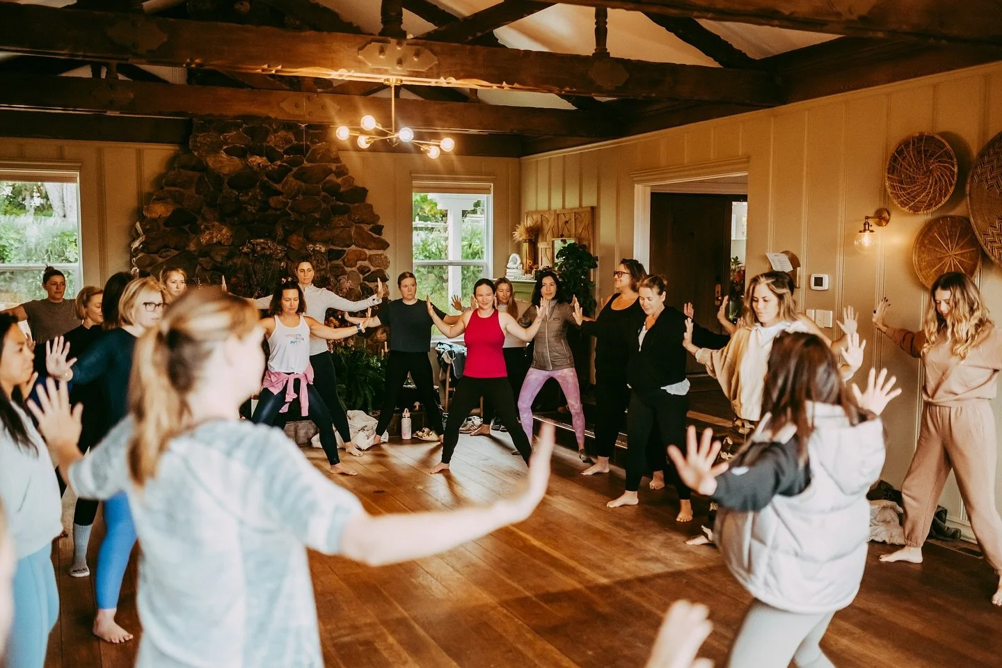 Day Two at MTHR 🌿

We began the morning moving, laughing, crying, releasing &mdash; led by the incomparable @ccengelfried from @kinrgy , whose signature Kinrgy class cracked us open in the best way possible. From there, we transitioned into one of t