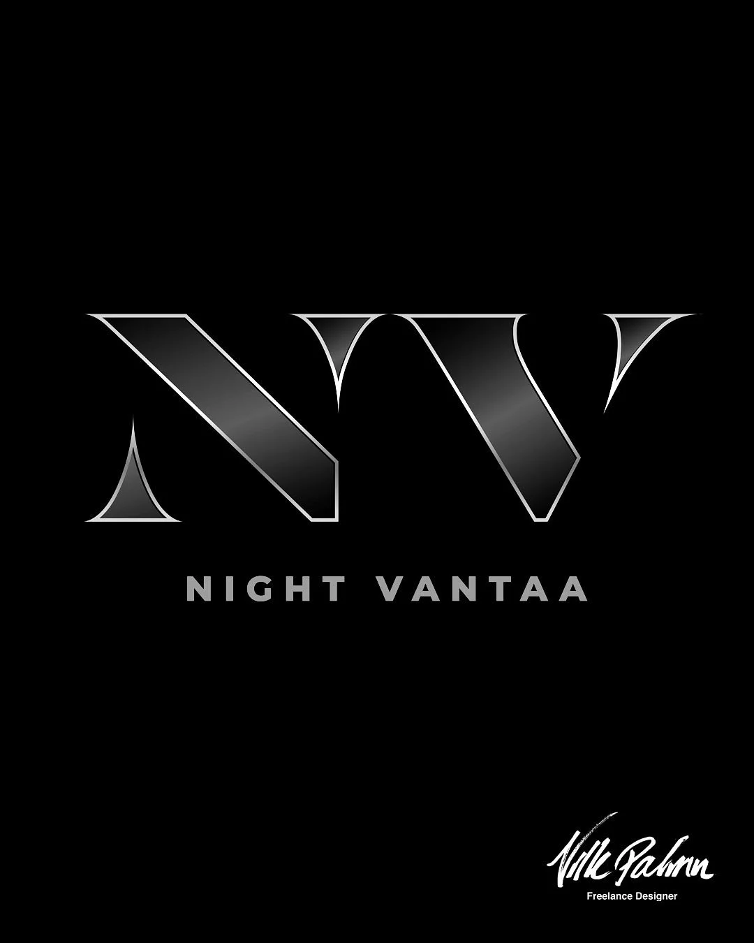 Logo ja yritysilme, @nightvantaa (2022)