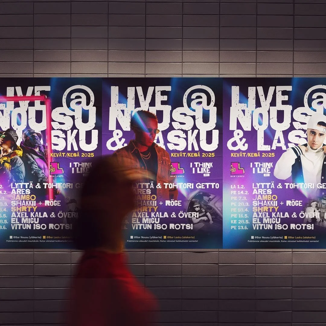 Ohjelmajulisteet, kev&auml;t 2025 @barnousu &amp; @barlasku (2024)