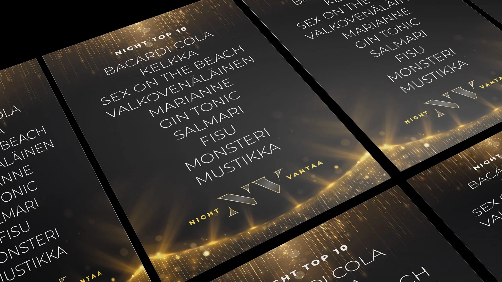 Suosituimmat, tuloste 1300x350mm